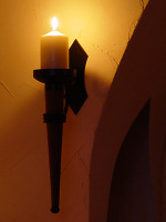 Mittelalterliche Kerzenhalter