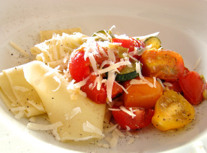 Zucchini-Pasta