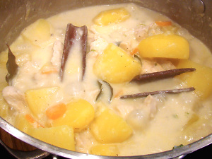 Indischer Chicken Stew Zubereitung