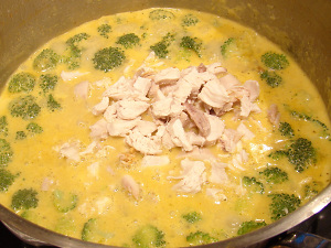 Scharfe Kokos-Hühnersuppe Zubereitung