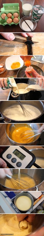 Vanilleeis ohne Eismaschine - Zubereitung