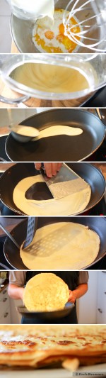 Crêpes in der Pfanne selber machen (Grundrezept) - Zubereitung