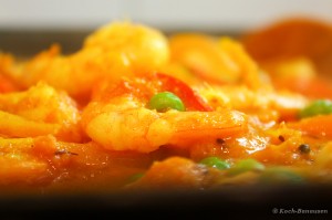 Patia Curry: Garnelen-Gemüse-Curry