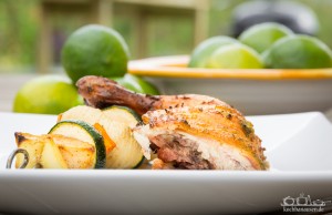 Lime-Tequila-Huhn vom Kugelgrill