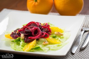 Rote-Bete-Salat mit Orangen